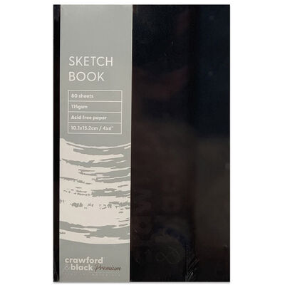 Crawford & Black Premium 4 x 6 Inches Casebound Sketch Book image number 1