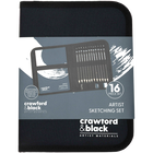 Crawford & Black Travel Sketch Set: 16 Piece Set image number 1