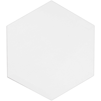 Crawford & Black Hexagonal Stretched Canvas 40 x 40cm