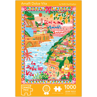 Amalfi Dolce Vita by Nidhi Kachhadiya 1000 Piece Jigsaw Puzzle