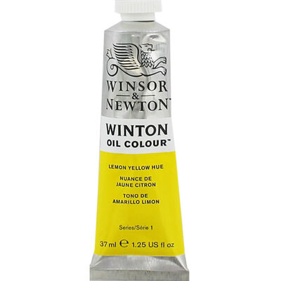 Winsor & Newton Winton Oil Colour Tube - Lemon Yellow Hue image number 1