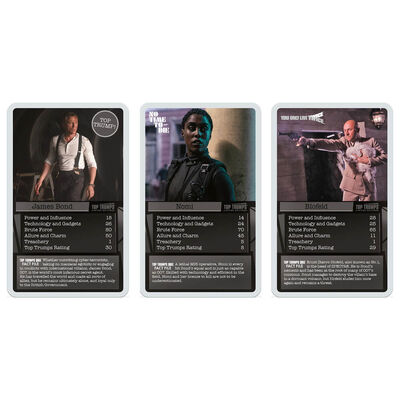 James Bond Every Assignment Top Trumps Card Game image number 2