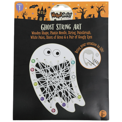 Halloween Ghost String Art image number 1
