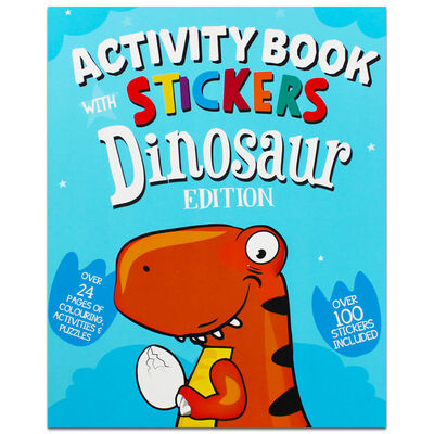 Dinosaur Activity Book with Stickers image number 1