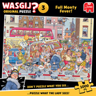 Wasgij Retro Original 3 - Full Monty Fever! 1000 Piece Jigsaw Puzzle image number 3