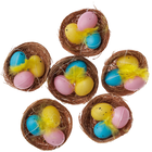 Easter Nests with Eggs: Pack of 6 image number 1