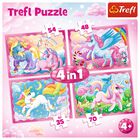 Unicorn 4-in-1 Jigsaw Puzzle Set image number 2