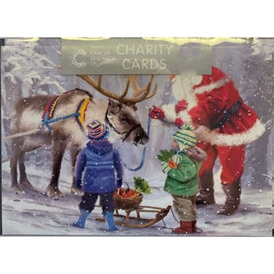 Cancer Research UK Charity Christmas Cards - Pack Of 10 image number 1