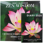 Zen Wisdom 2020 Calendar and Diary Set image number 1