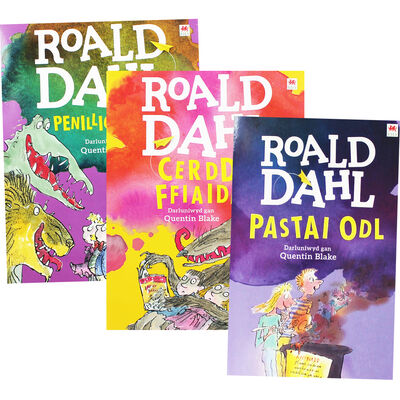 Roald Dahl Welsh 3 Book Bundle image number 1