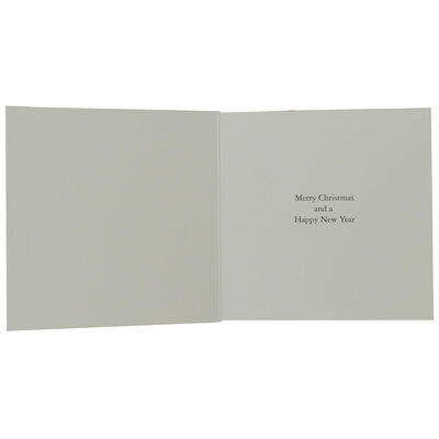 Glitter Santa Premium Christmas Cards: Pack Of 10 image number 2