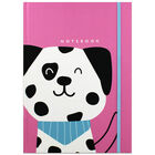A4 Big Pink Dog Notebook image number 1