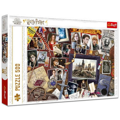 Harry Potter Hogwarts Memories 500 Piece Jigsaw Puzzle image number 1