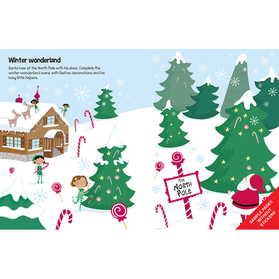 555 Sticker Fun Christmas image number 2