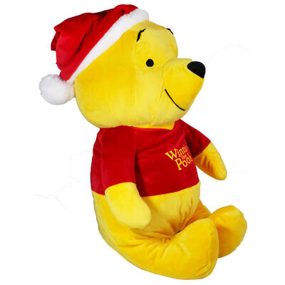 Giant Christmas Winnie the Pooh Plush Soft Toy image number 3