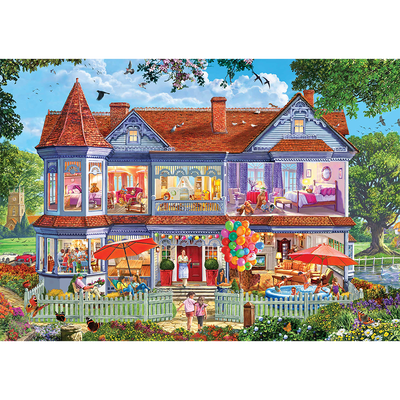 Inside the House 1000 Piece Jigsaw Puzzle image number 2
