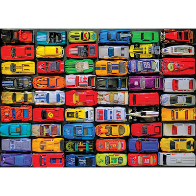 Toy Cars 500 Piece Jigsaw Puzzle image number 2