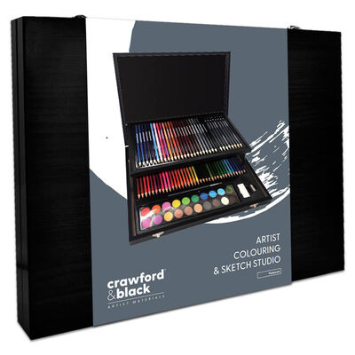Crawford & Black Artist Colouring, Sketch and Paint Studio image number 2