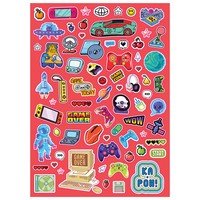 Totally Gaming Scented Sticker Book