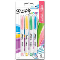 Sharpie Assorted S.Note Pens: Pack of 4