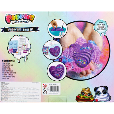Poopsie Slime Surprise Rainbow Bath Bomb Set image number 4