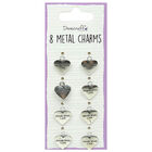 Dovecraft Essentials Metal Charms Silver - Pack of 8 image number 1
