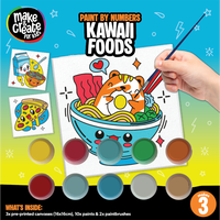 Paint by Numbers: Kawaii Foods
