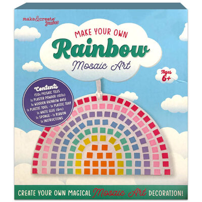 Make Your Own Rainbow Mosaic Art Kit image number 1