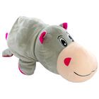Reversimals 2-in-1 Plush Soft Toy - Zebra and Hippo image number 3