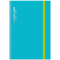 A5 Day a Page Blue 2024-2025 Academic Diary