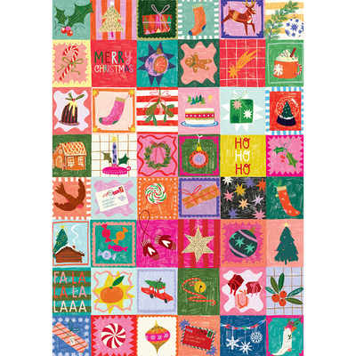 Christmas Collage 1000 Piece Jigsaw Puzzle image number 2