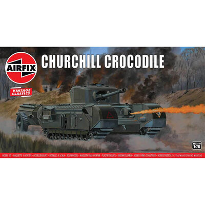 Airfix Churchill Crocodile 1:76 Model Set image number 1