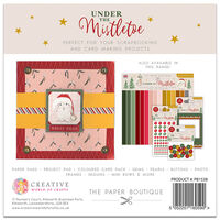 Under the Mistletoe Paper Pad: 12 x 12 Inches