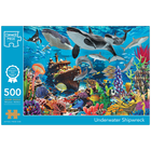 Underwater Shipwreck 500 Piece Jigsaw Puzzle image number 1