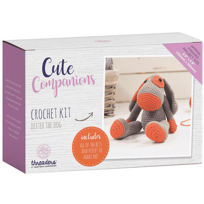 Dexter The Dog - Cute Companions Crochet Kit image number 1