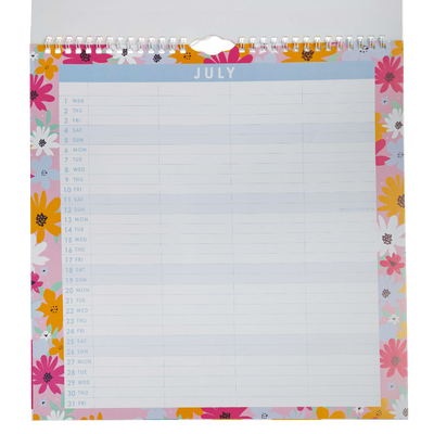 2026 Floral Family Calendar image number 3