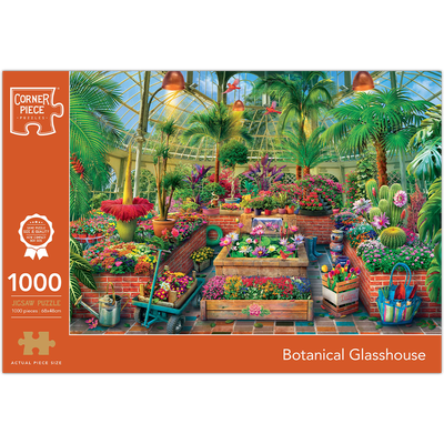 Botanical Glasshouse 1000 Piece Jigsaw Puzzle image number 1