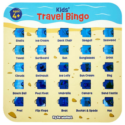 PlayWorks Travel Bingo Board: Assorted image number 4