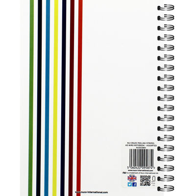 NU A5 Craze Notebook - White image number 3