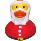 Large Festive Santa Duck image number 2