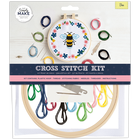 Simply Make: Bee Cross Stitch Craft Kit image number 1