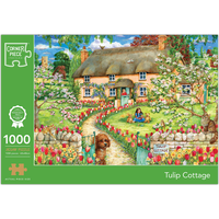 Tulip Cottage 1000 Piece Jigsaw Puzzle