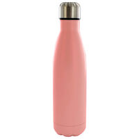Double Aluminium Drinks Bottle: Pink