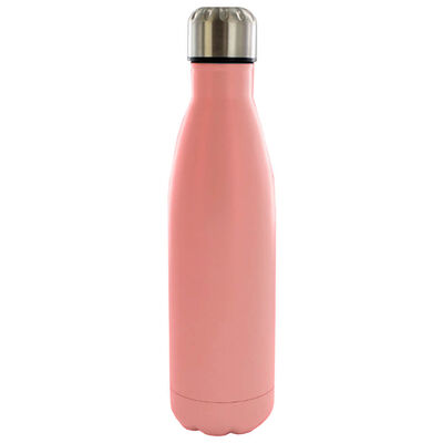 Double Aluminium Drinks Bottle: Pink image number 1