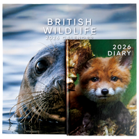 British Wildlife 2026 Calendar & Diary Set