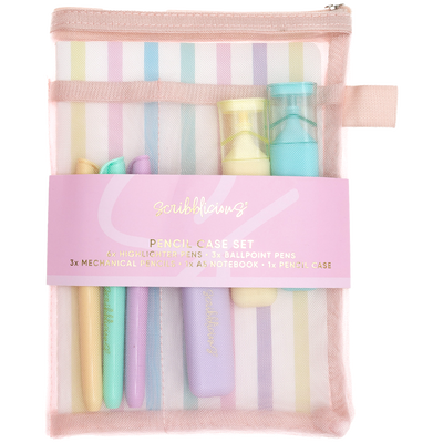 Pastel Filled Pencil Case Set: Pack of 14 image number 1