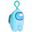 Among Us Clip On Crewmate Plush: Light Blue image number 1