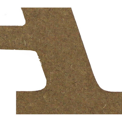 Small MDF Letter A image number 2