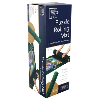 Marina View & Greengrocers 500 Piece Jigsaw Puzzle with Puzzle Rolling Mat Bundle image number 2