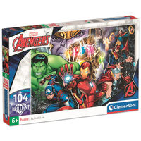 Marvel Avengers Brilliant 104 Piece Jigsaw Puzzle